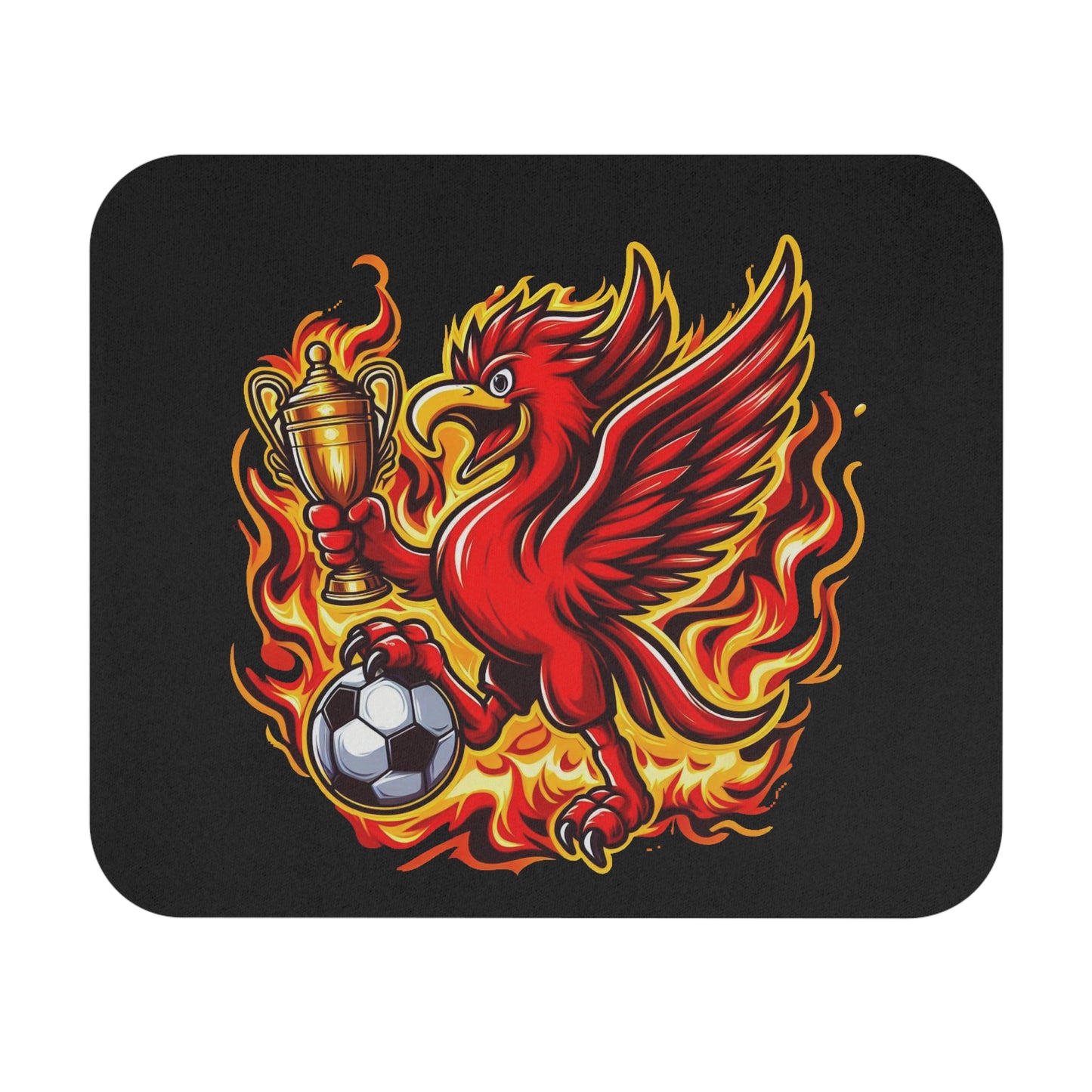 Liverpool Flames Mouse Pad