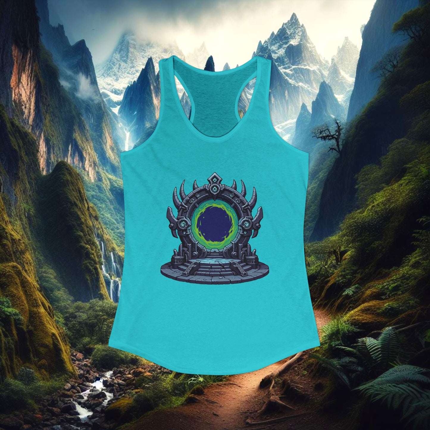 Dark Portal Women's Racerback Tank