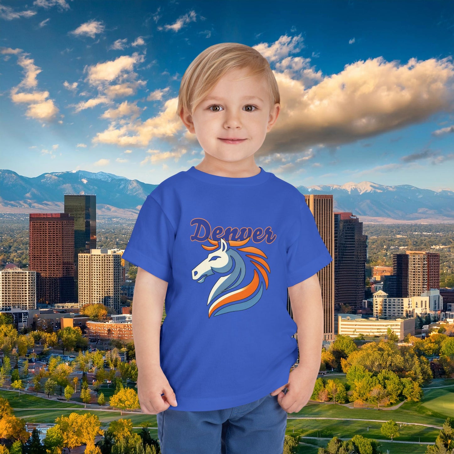 Bronco Toddler Tee