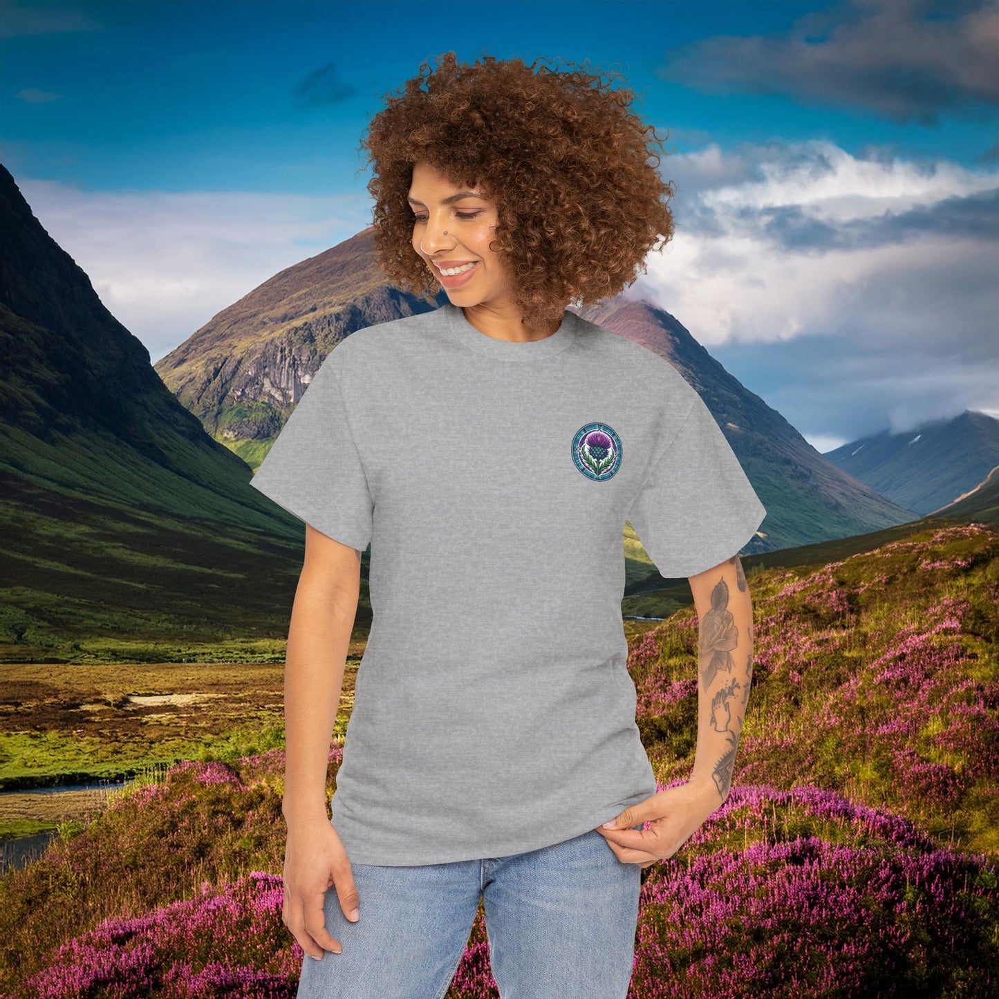 Scotland Tartan Army Tee
