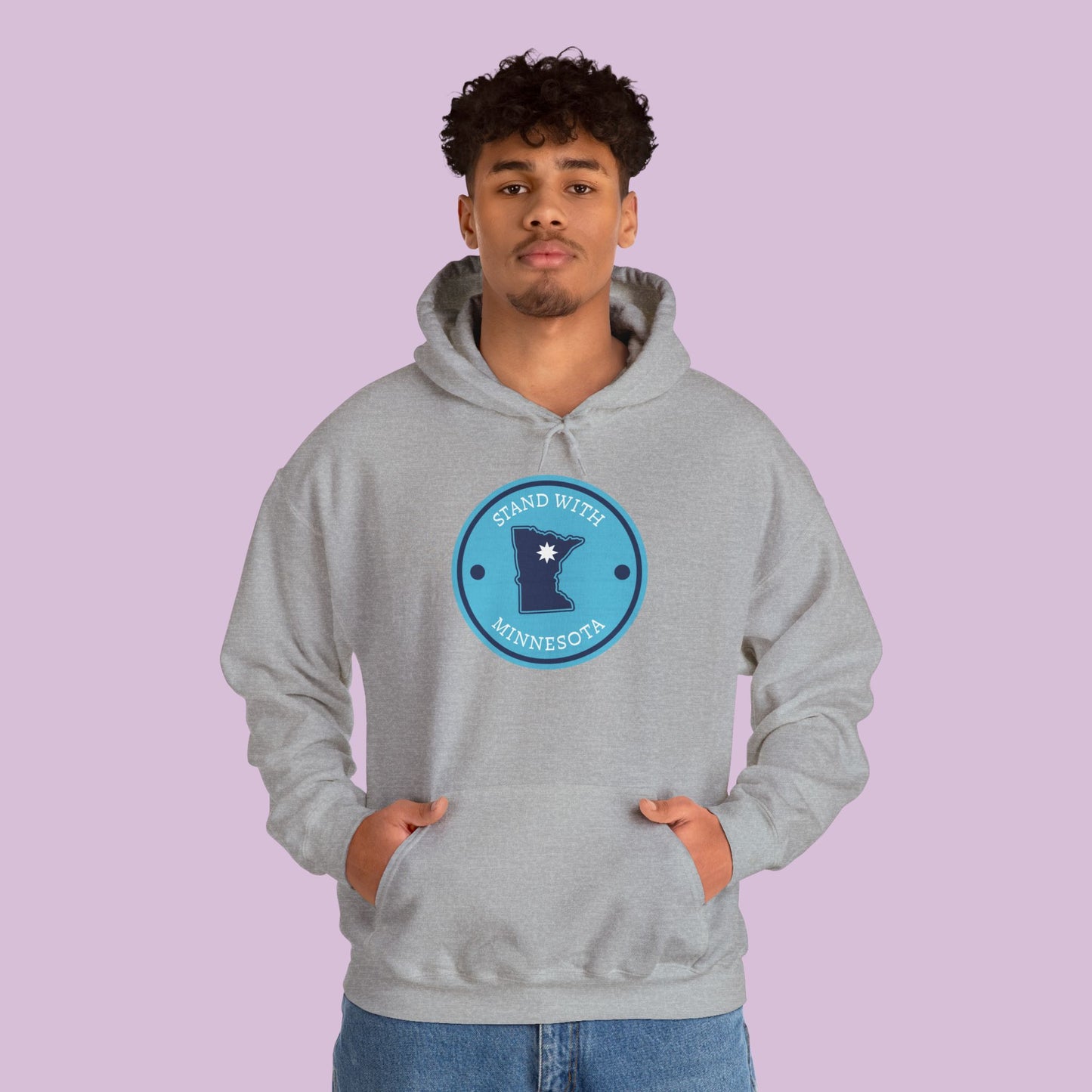 Stand With Minnesota Logo Hoodie
