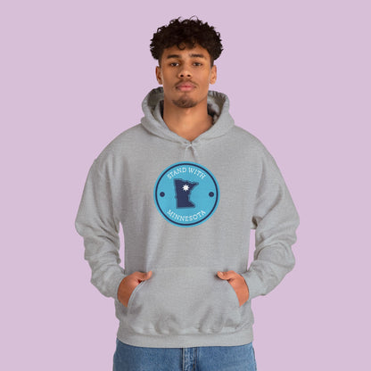Stand With Minnesota Logo Hoodie