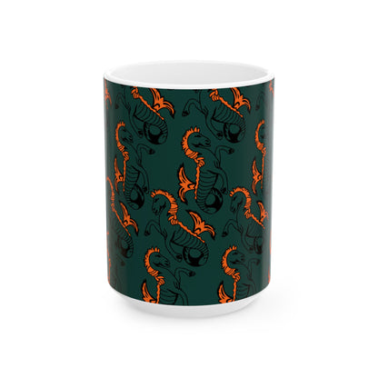 Newcastle Seahorse Ceramic Mugs (11oz/15oz)