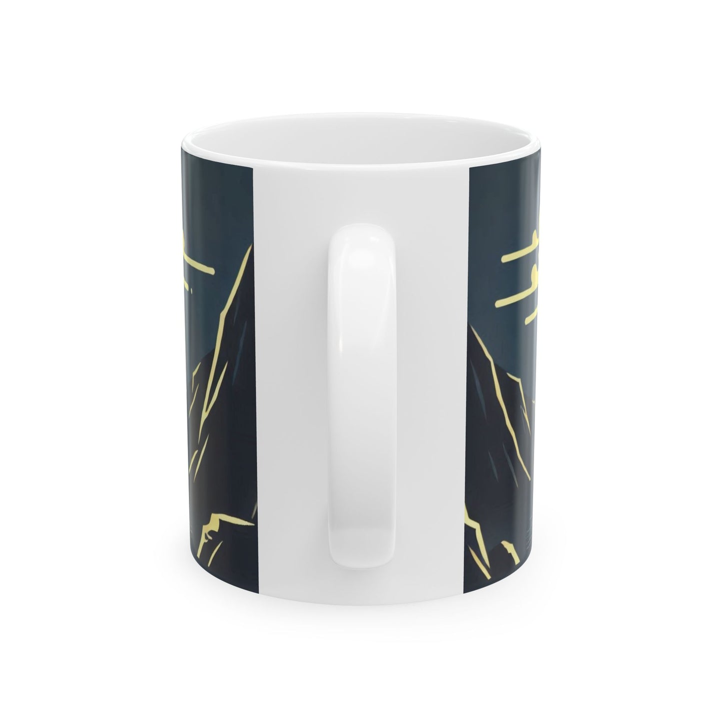 Midnight Circle Ceramic Mugs (11oz\15oz)
