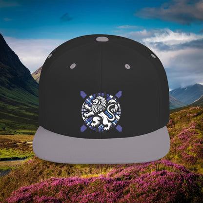 Scotland Rampant Lion Flat Bill Snapback