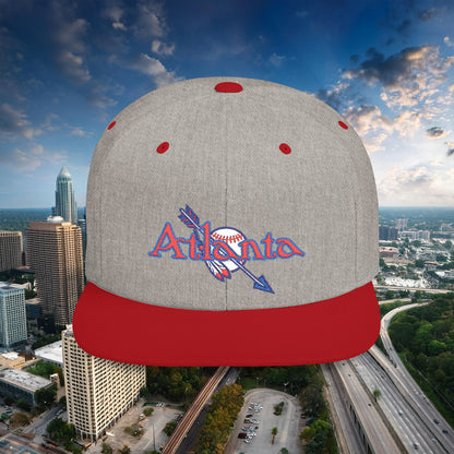 Atlanta Arrow Baseball Flat Bill Snapback