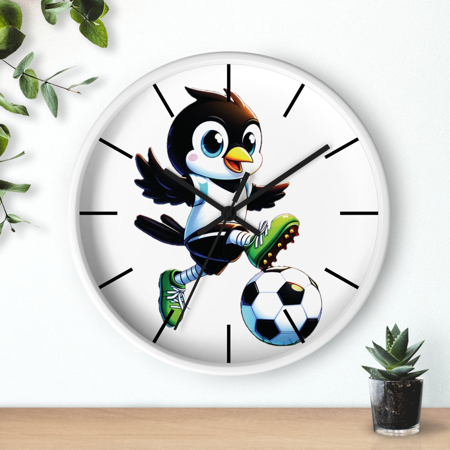 Mini Mag Striker Wall Clock