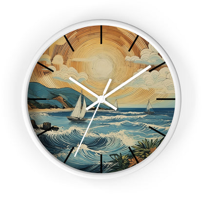 Sailing Weather Wall Clock