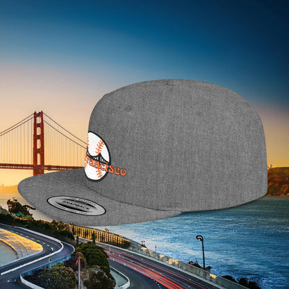 San Francisco Baseball Flat Bill Snapback