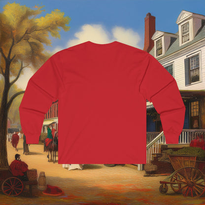 Revolutionary Red Dragons Logo Long Sleeve Tee