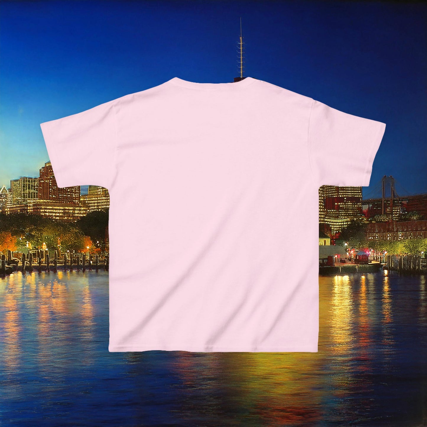 Boston Hockey Bear Kids Tee