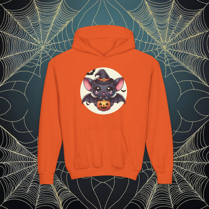 Trick or Treat Bat Youth Hoodie