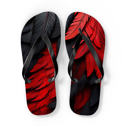 DC United Feather Flip Flops