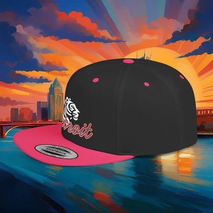 Detroit Baseball Flat Bill Snapback