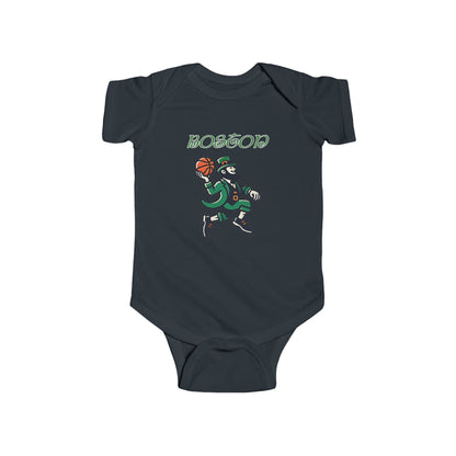 Boston Basketball Logo Infant Bodysuit