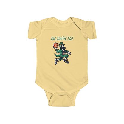 Boston Basketball Logo Infant Bodysuit