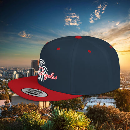 LA Angel Flat Bill Snapback