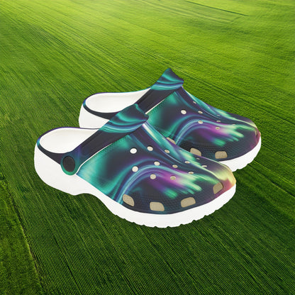 Northern Lights Kid's Foam Clogs