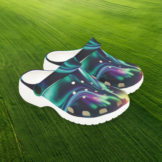 Northern Lights Kid's Foam Clogs