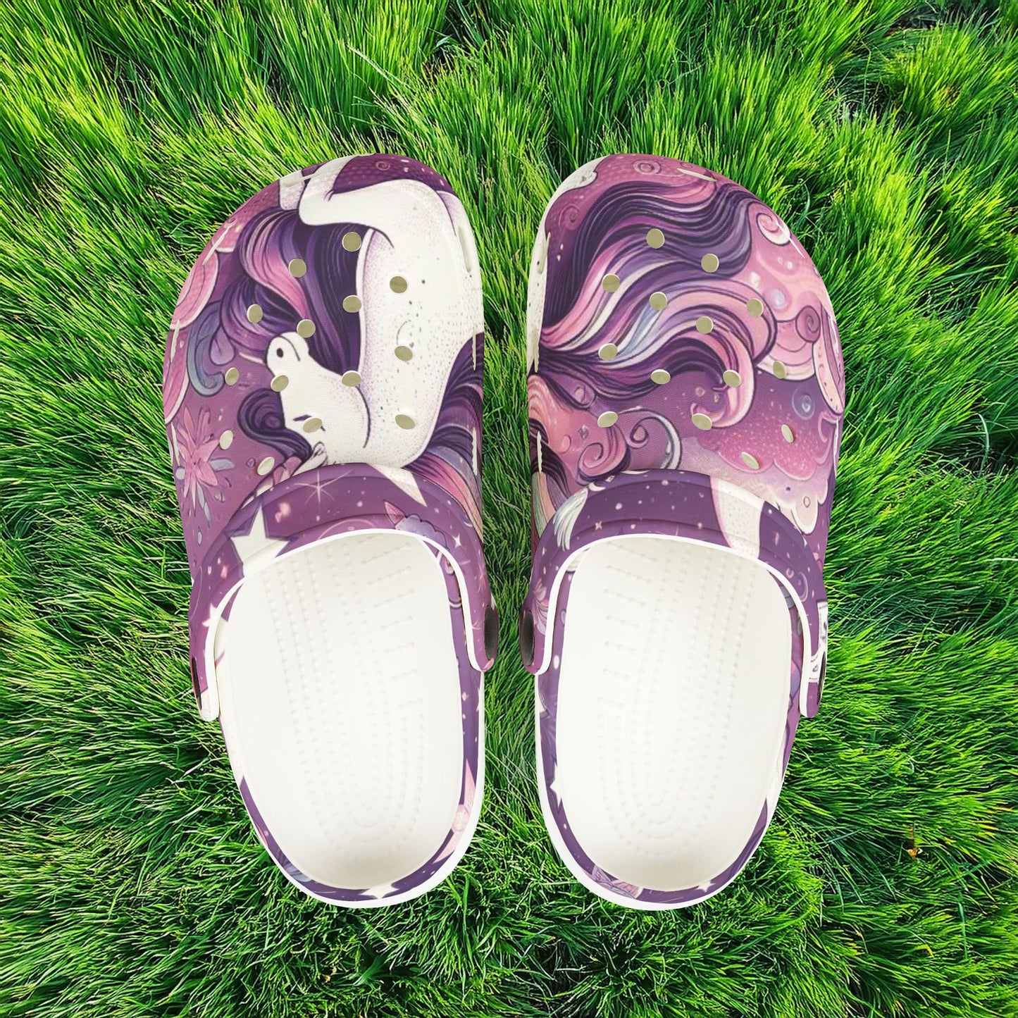 Unicorn Kids' Foam Clogs