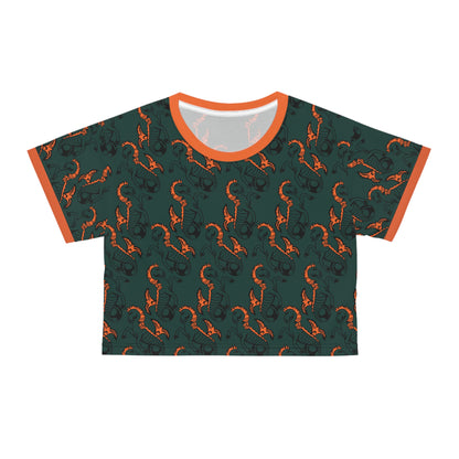 Newcastle Seahorse Crop Tee