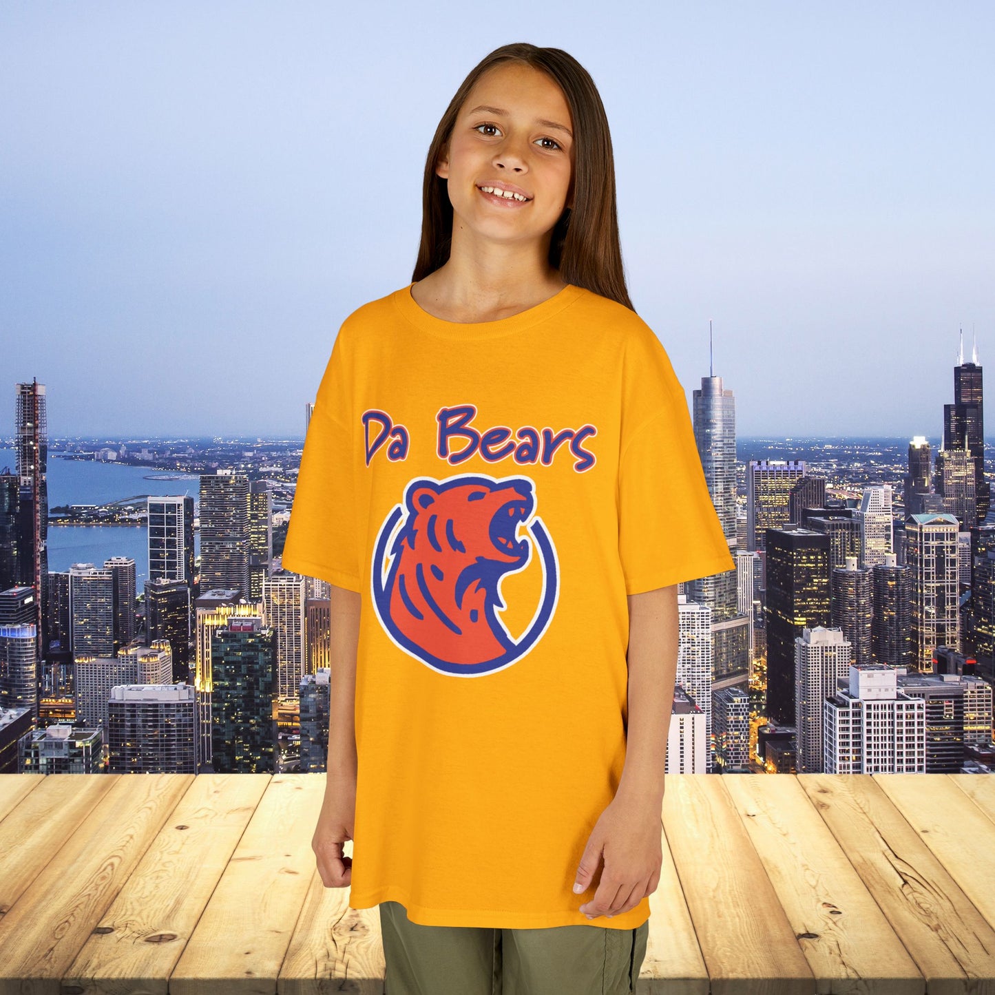 Da Bears Logo Kids Tee