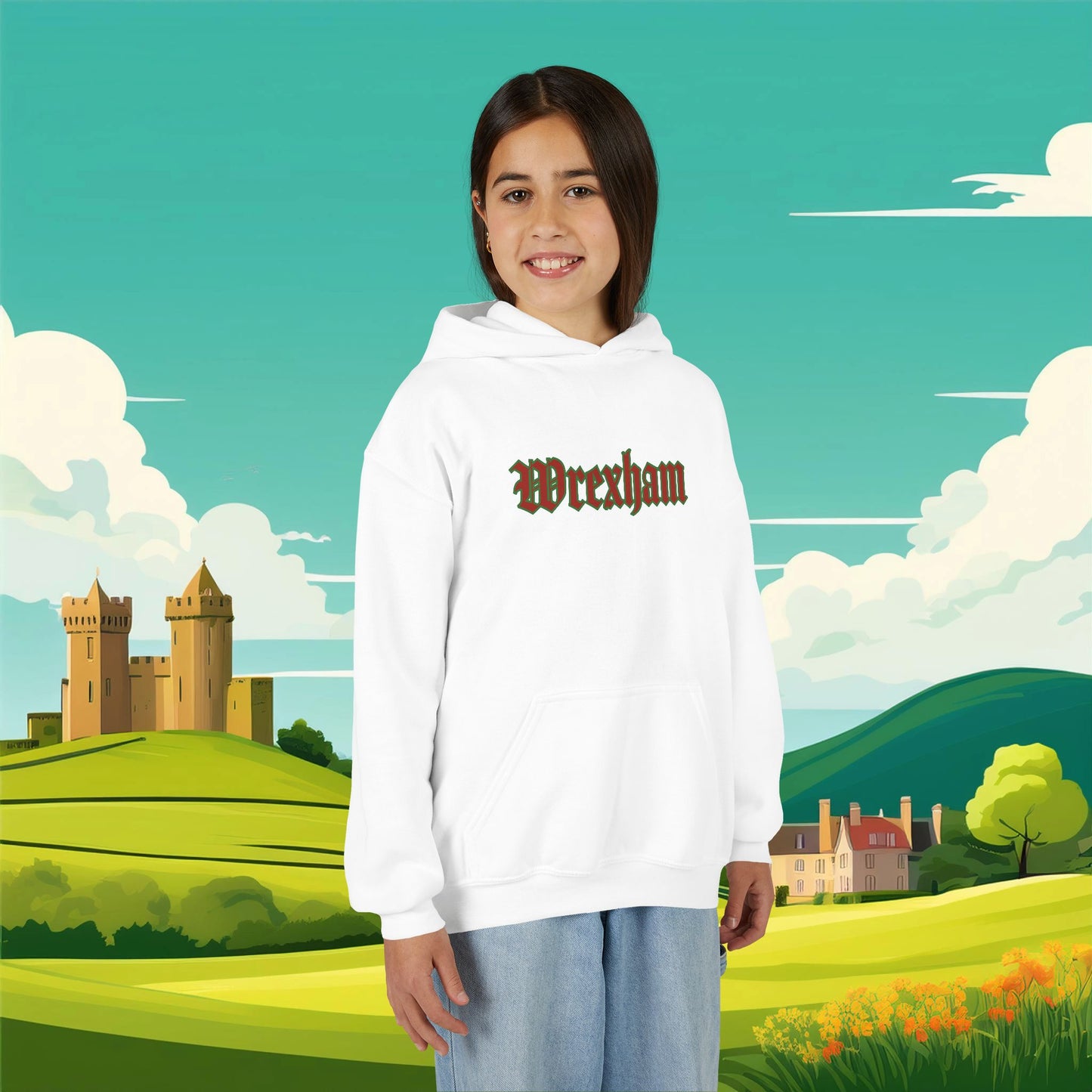 Wrexham Little Red Dragon Youth Hoodie