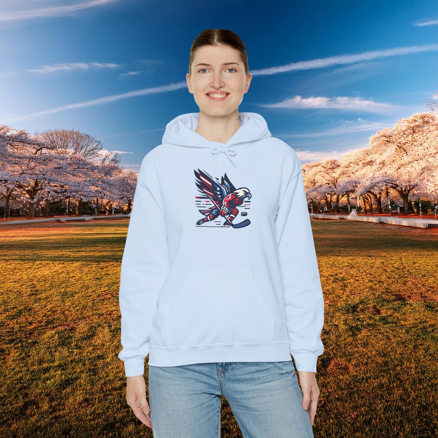 Washington Hockey Eagle Hoodie