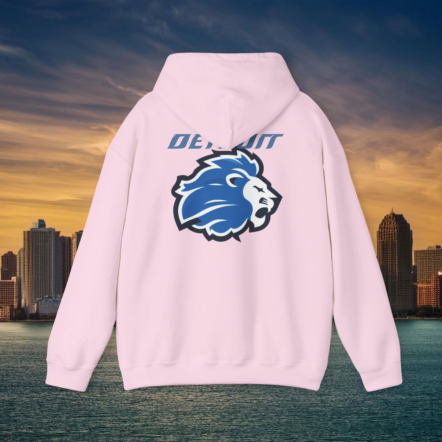 Detroit Football Logo Hoodie