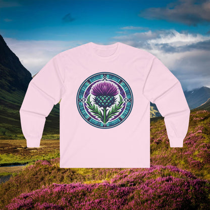 Scottish Thistle Long Sleeve Tee