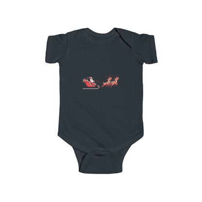 Santa's Sleigh Infant Bodysuit