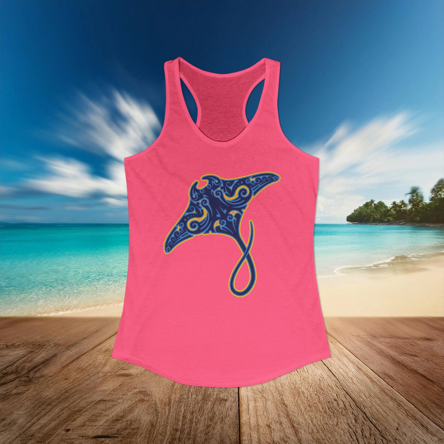 Manta Ray Women's Racerback Tank
