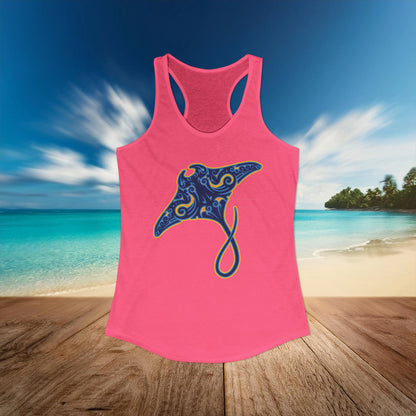 Manta Ray Women's Racerback Tank