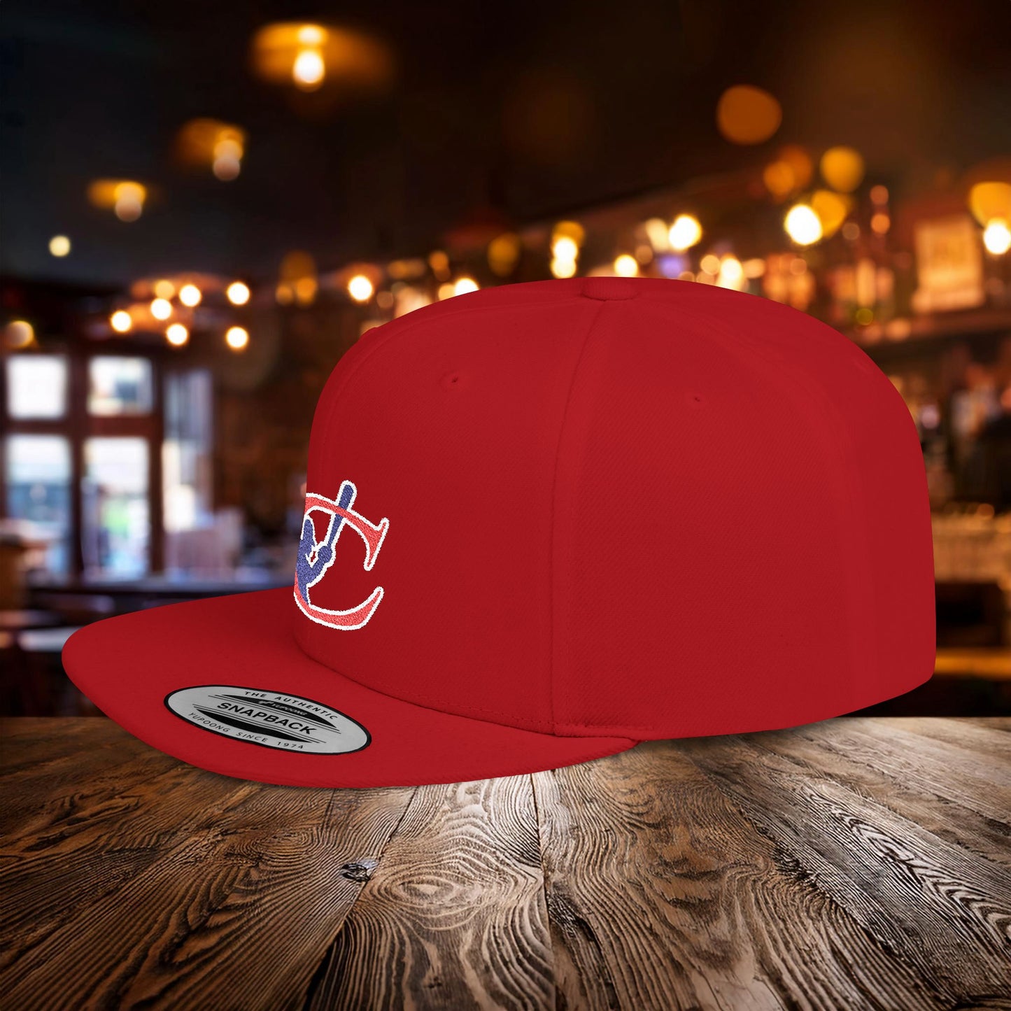 Cincinnati Player Logo Flat Bill Snapback