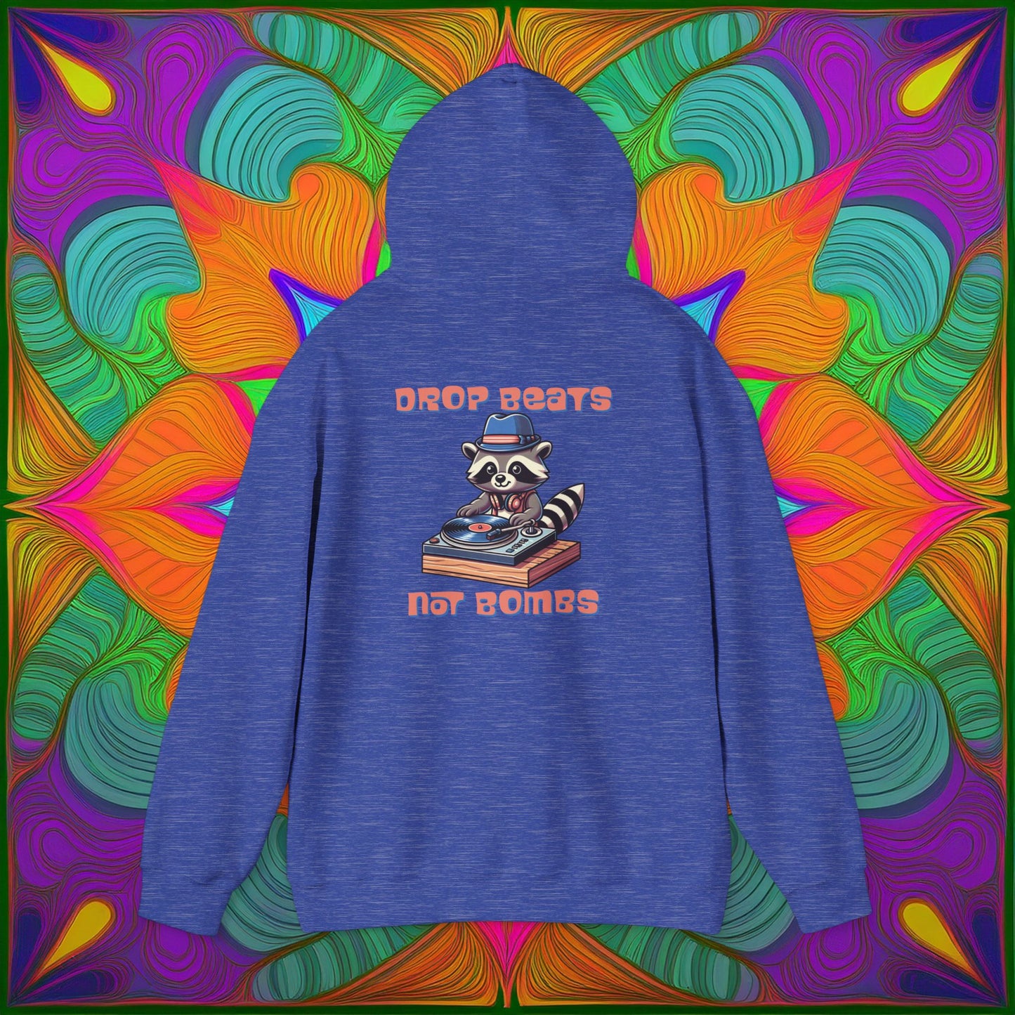 "Beats Not Bombs" Peace Hoodie