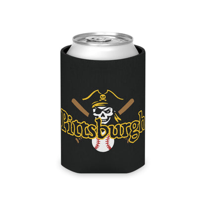 Pittsburgh Baseball Logo Can Cooler