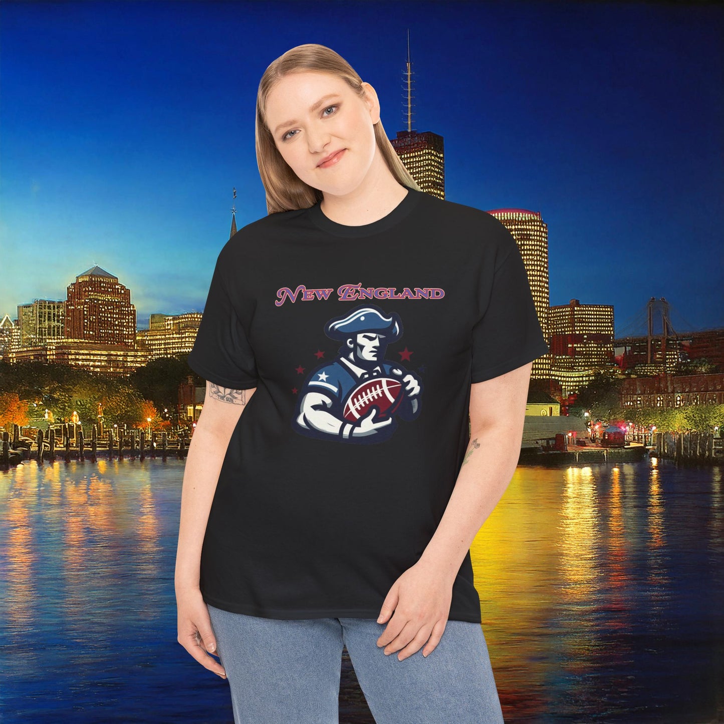 New England Football Tee