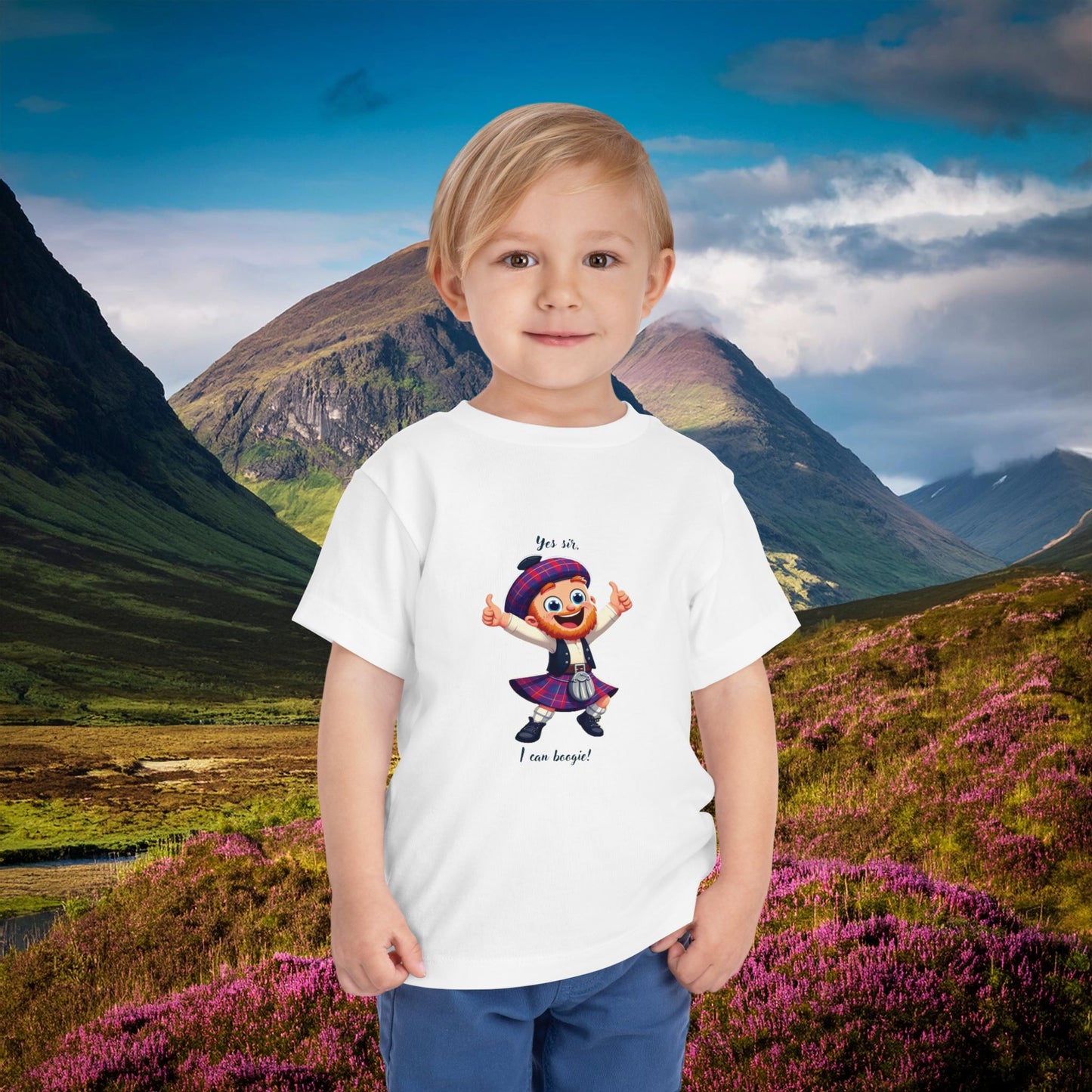 Scotland Can Boogie Toddler Tee