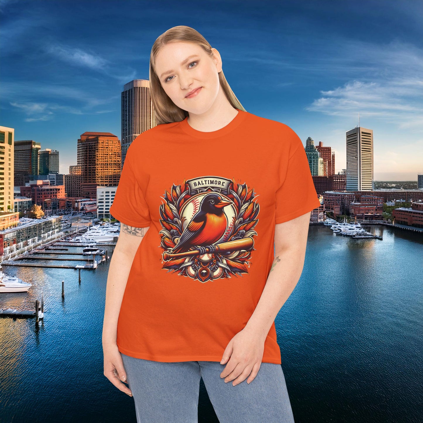 Baltimore Baseball Crest Tee