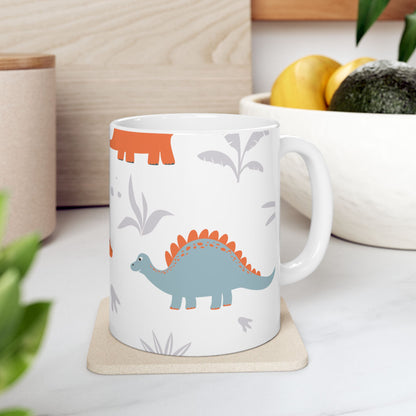 Cute Dinosaur Ceramic Mug (11oz/15oz)
