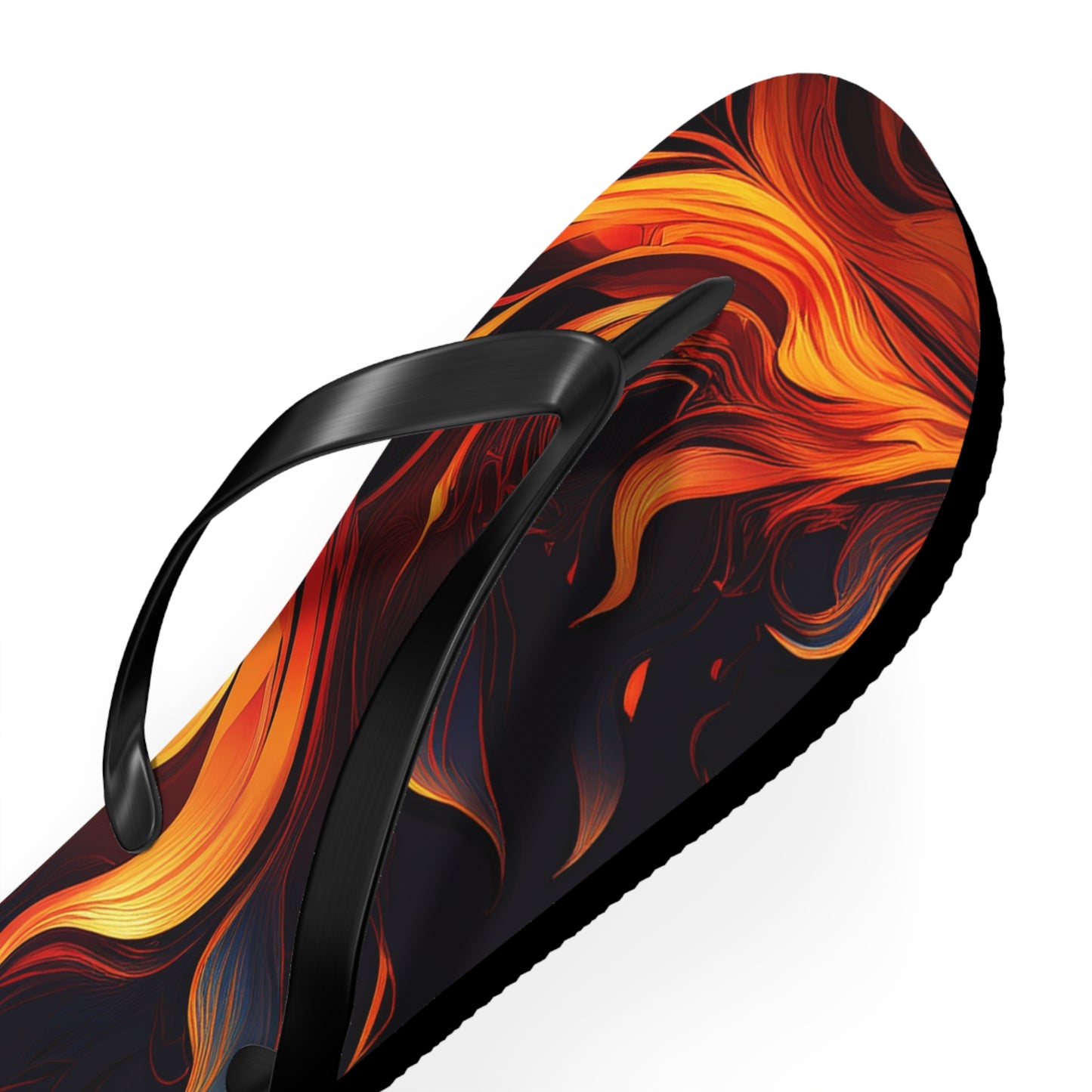 Flames Flip Flops