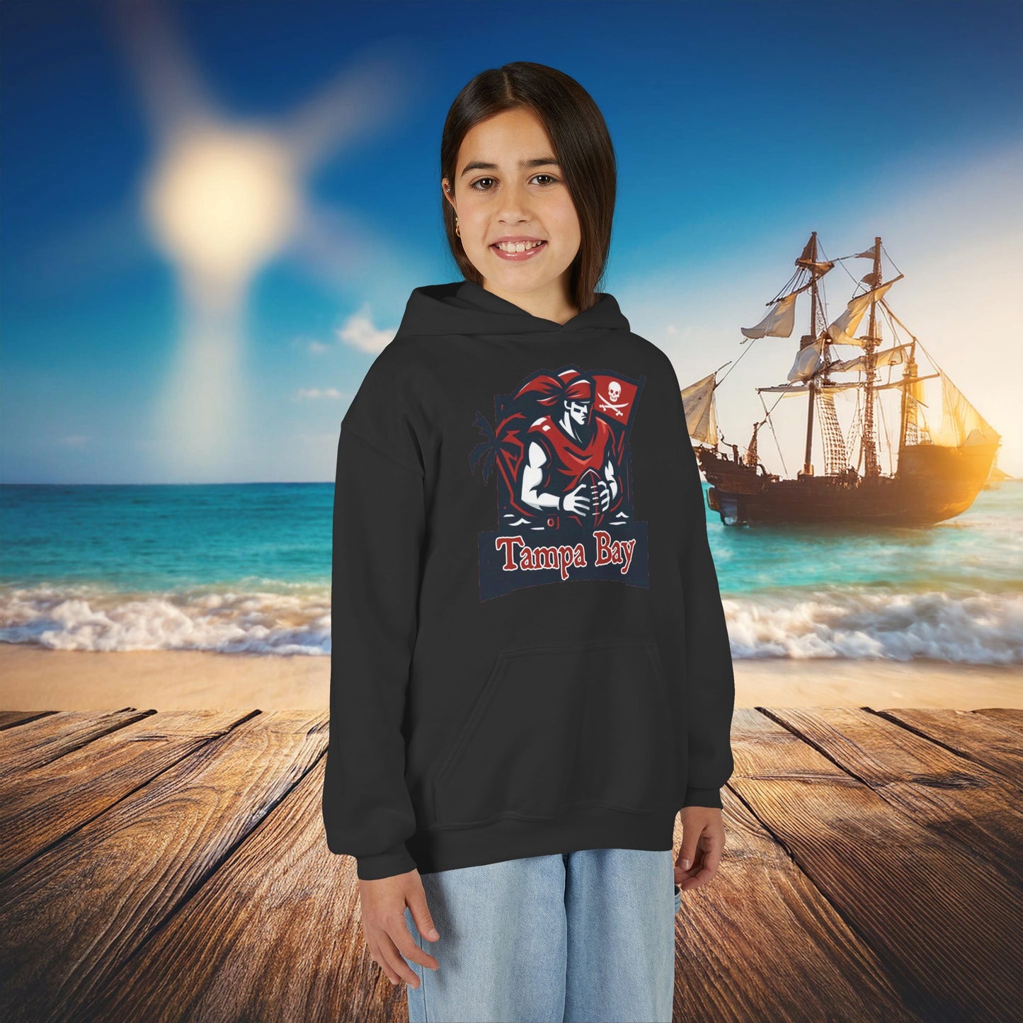 Tampa Bay Football Player Youth Hoodie