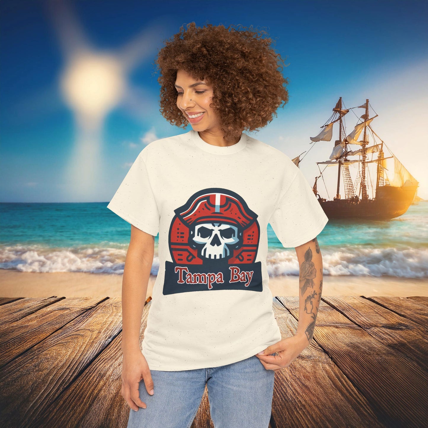 Tampa Bay Football Logo Tee