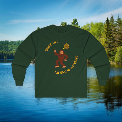 Bigfoot "Dance Like No One Is Watching" Long Sleeve Tee