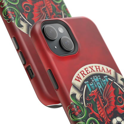 Wrexham Crest Impact-Resistant Cases