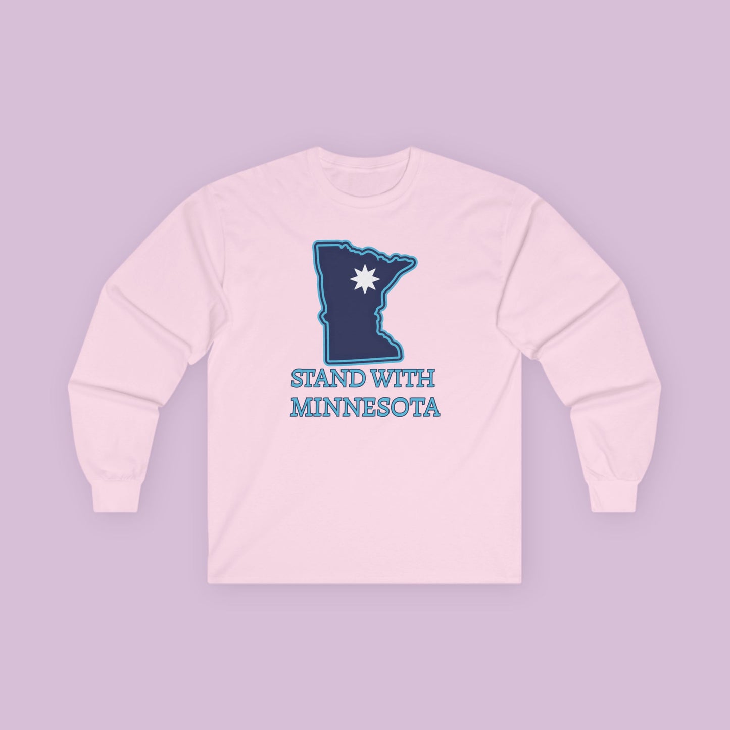 Stand With Minnesota Long Sleeve Tee