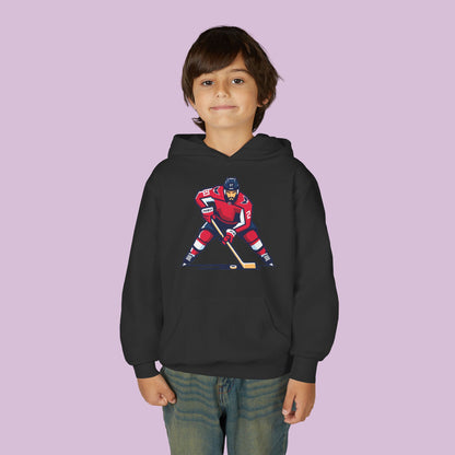 Washington Hockey Player Youth Hoodie