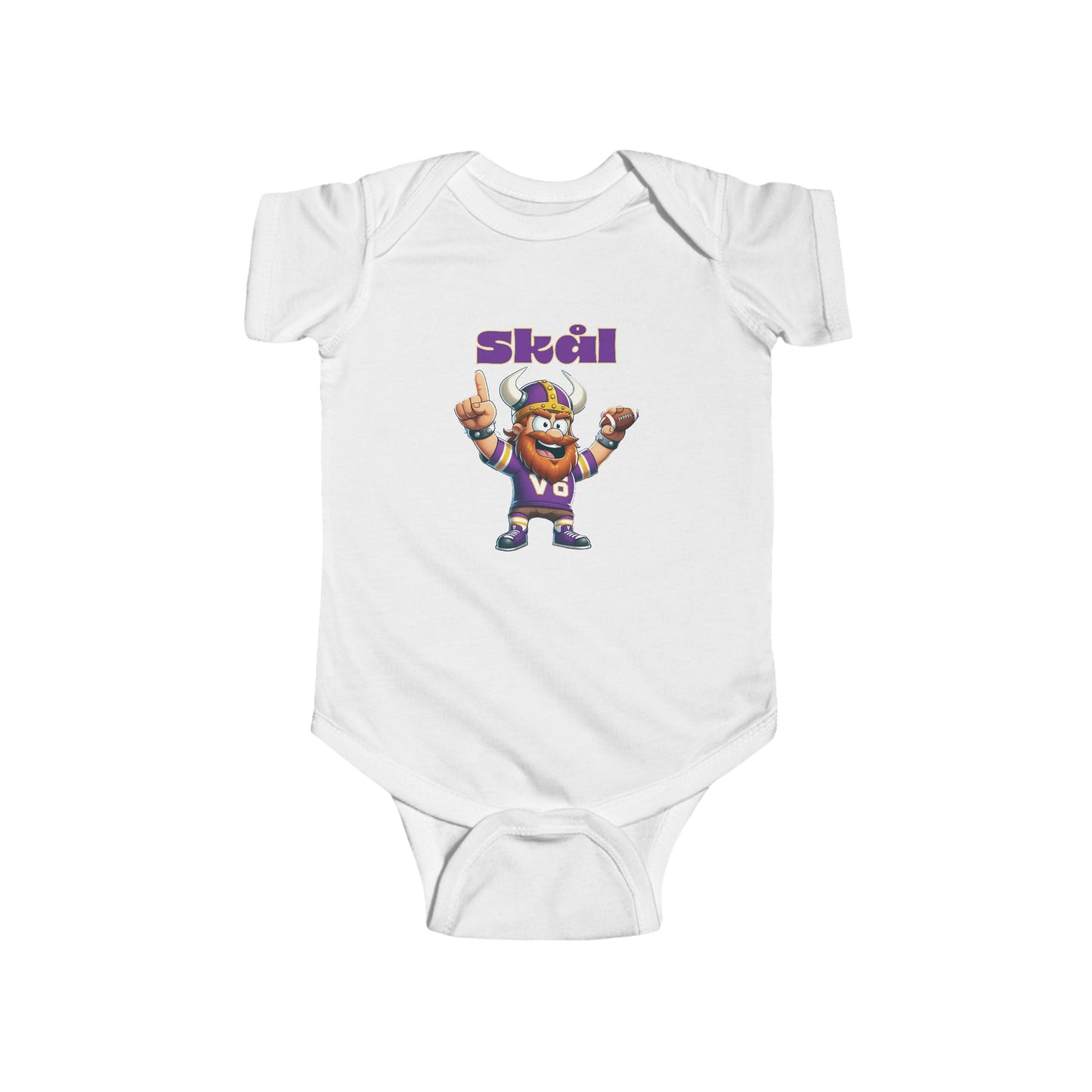 Minnesota Football Skol Infant Bodysuit