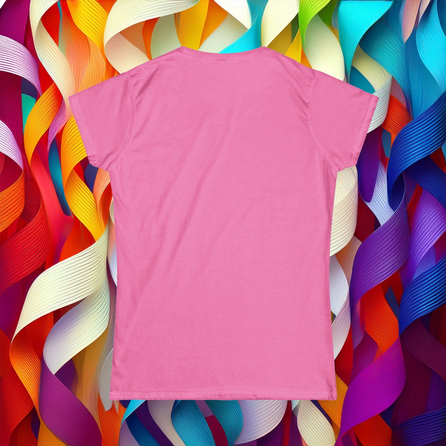 Rainbow Heart Women's Softstyle Tee