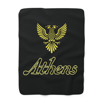 Athens Sherpa Fleece Blanket